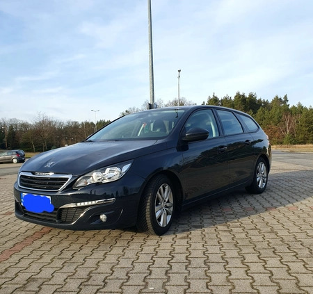 Peugeot 308 cena 34000 przebieg: 168353, rok produkcji 2017 z Milicz małe 79